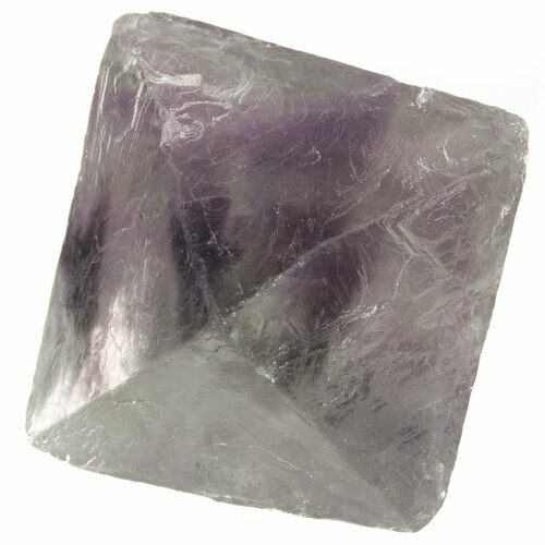 Fluorite Octahedron - Translucent Purple/Green #48278
